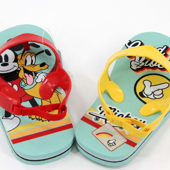 Mickey Mouse Flip Flops for Baby Boy - Picture 5 of 6
